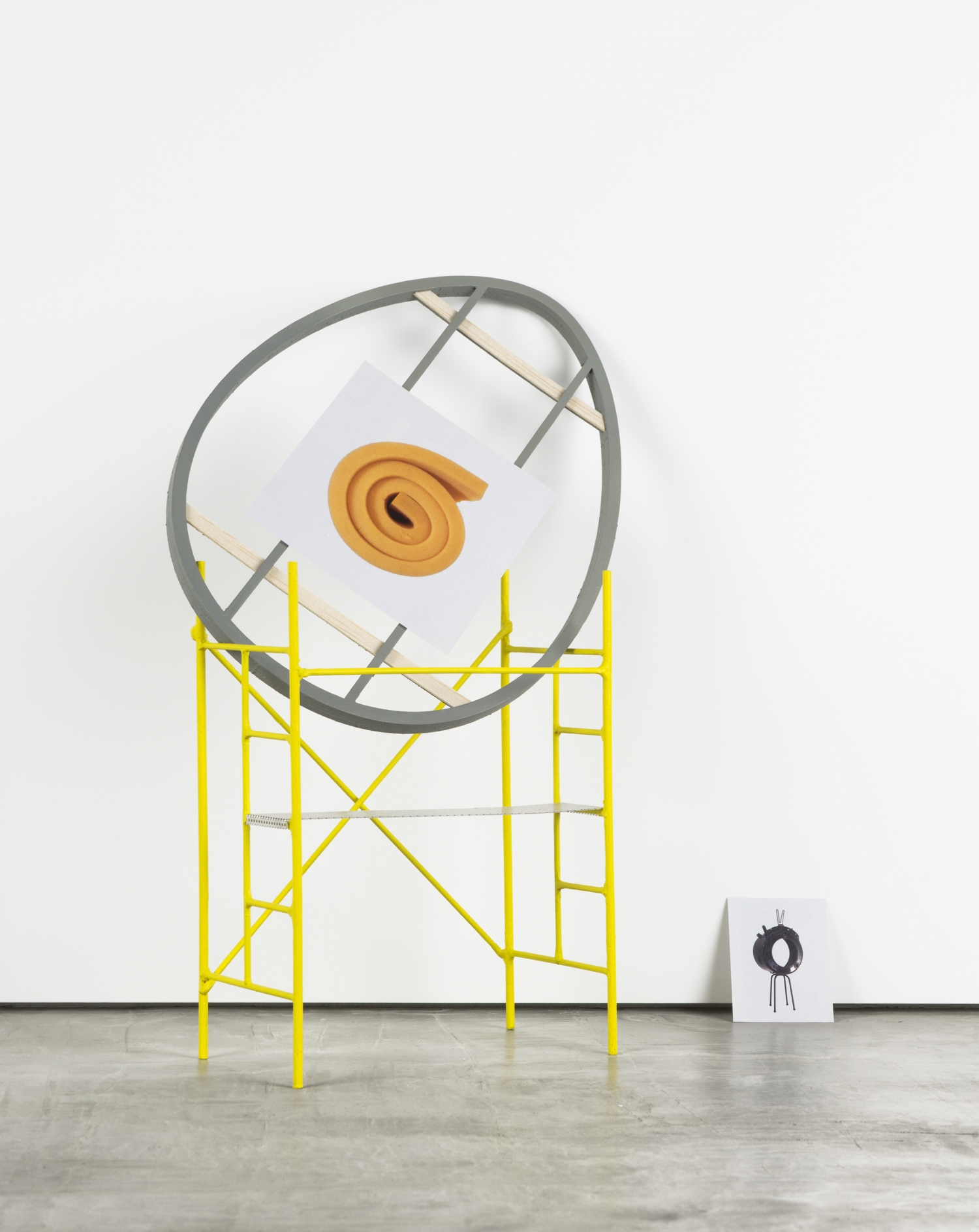 Prototype of the exhibition view (2019).
Photo: João Neves.